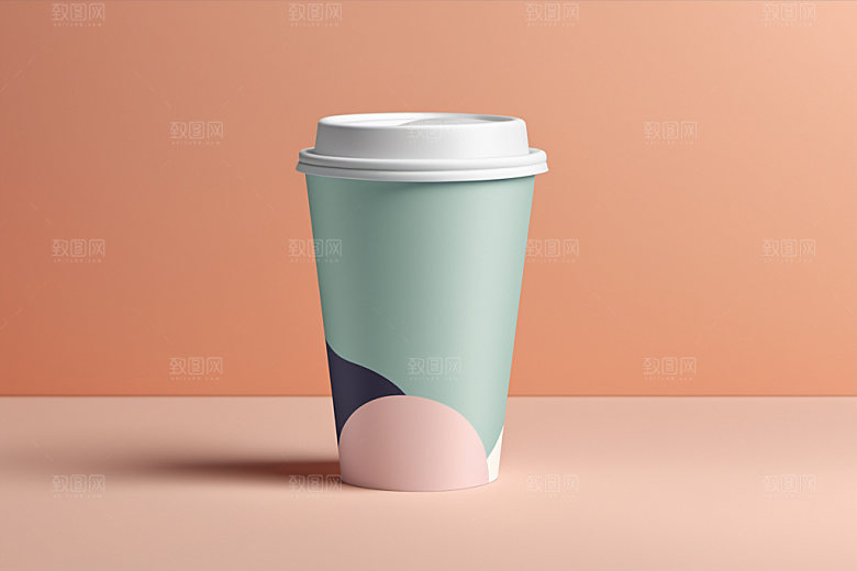 奶茶杯电商饮料杯样机