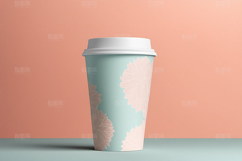 奶茶杯纸杯咖啡杯样机