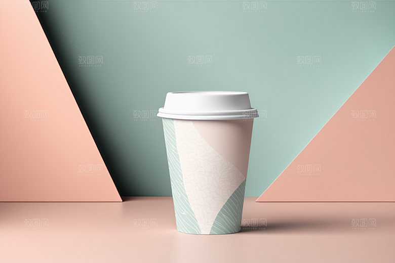 奶茶杯纸杯咖啡杯样机