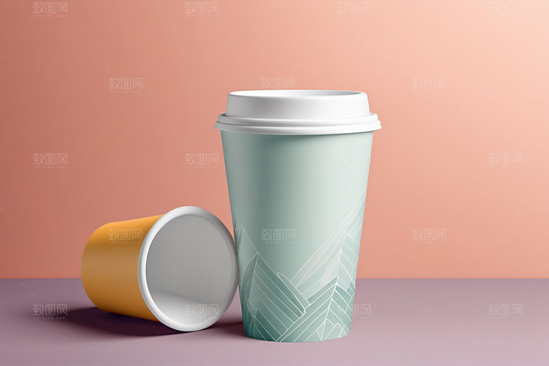 奶茶杯电商咖啡杯样机