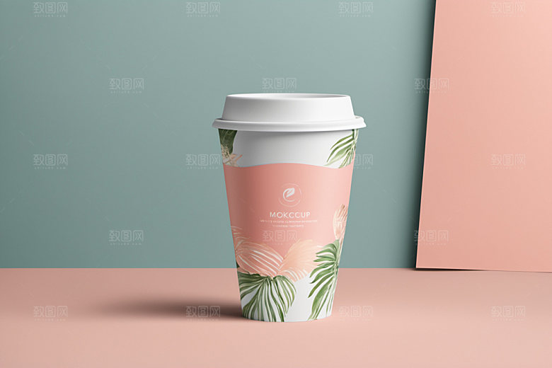 奶茶杯电商3D样机