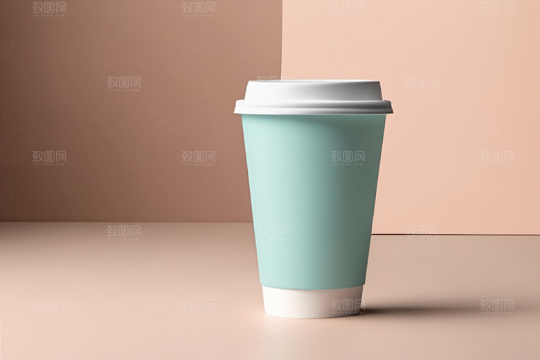 奶茶杯3D咖啡杯样机