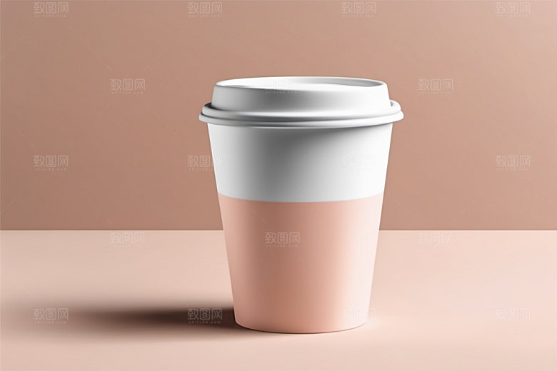 奶茶杯饮料杯纸杯样机