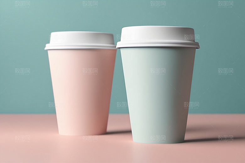 奶茶杯电商环保杯样机