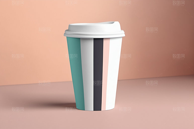奶茶杯模型饮料杯样机