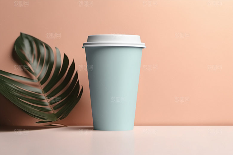 奶茶杯环保杯立体样机