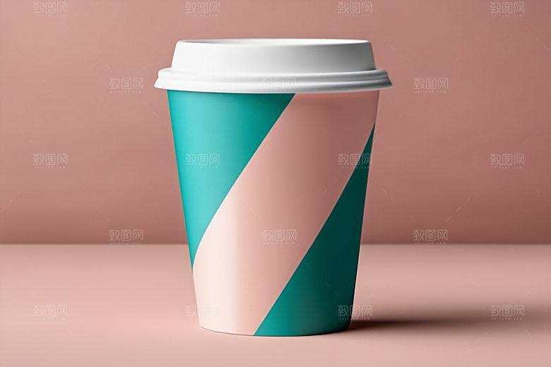 奶茶杯环保杯立体样机