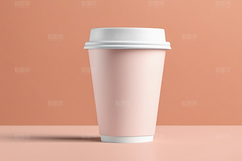 奶茶杯饮料杯大气样机