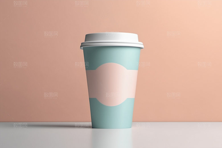 奶茶杯电商立体样机