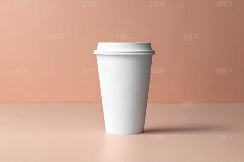 奶茶杯咖啡杯环保杯样机