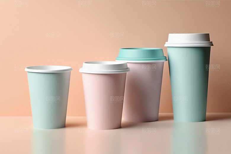 奶茶杯环保杯电商样机