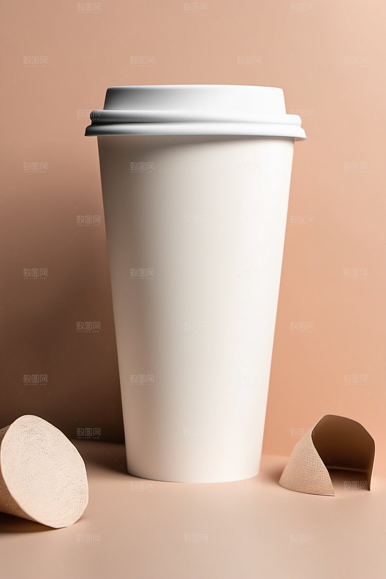 奶茶杯电商环保杯样机