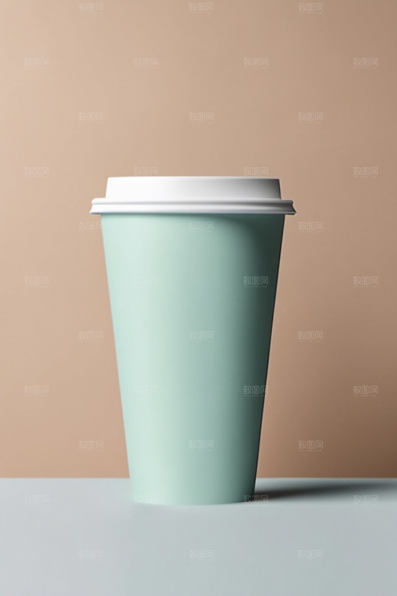 奶茶杯饮料杯大气样机