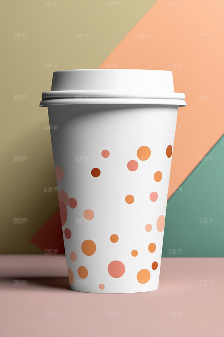 奶茶杯电商3D样机