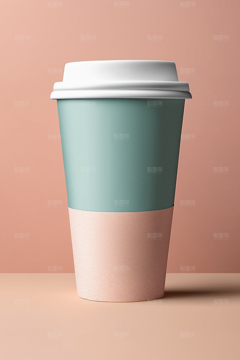 奶茶杯饮料杯纸杯样机