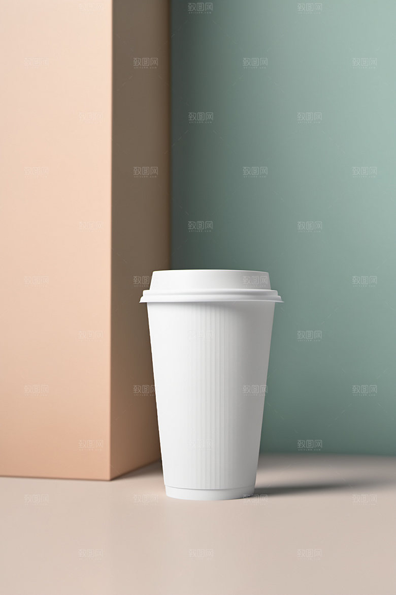 奶茶杯饮料杯纸杯样机