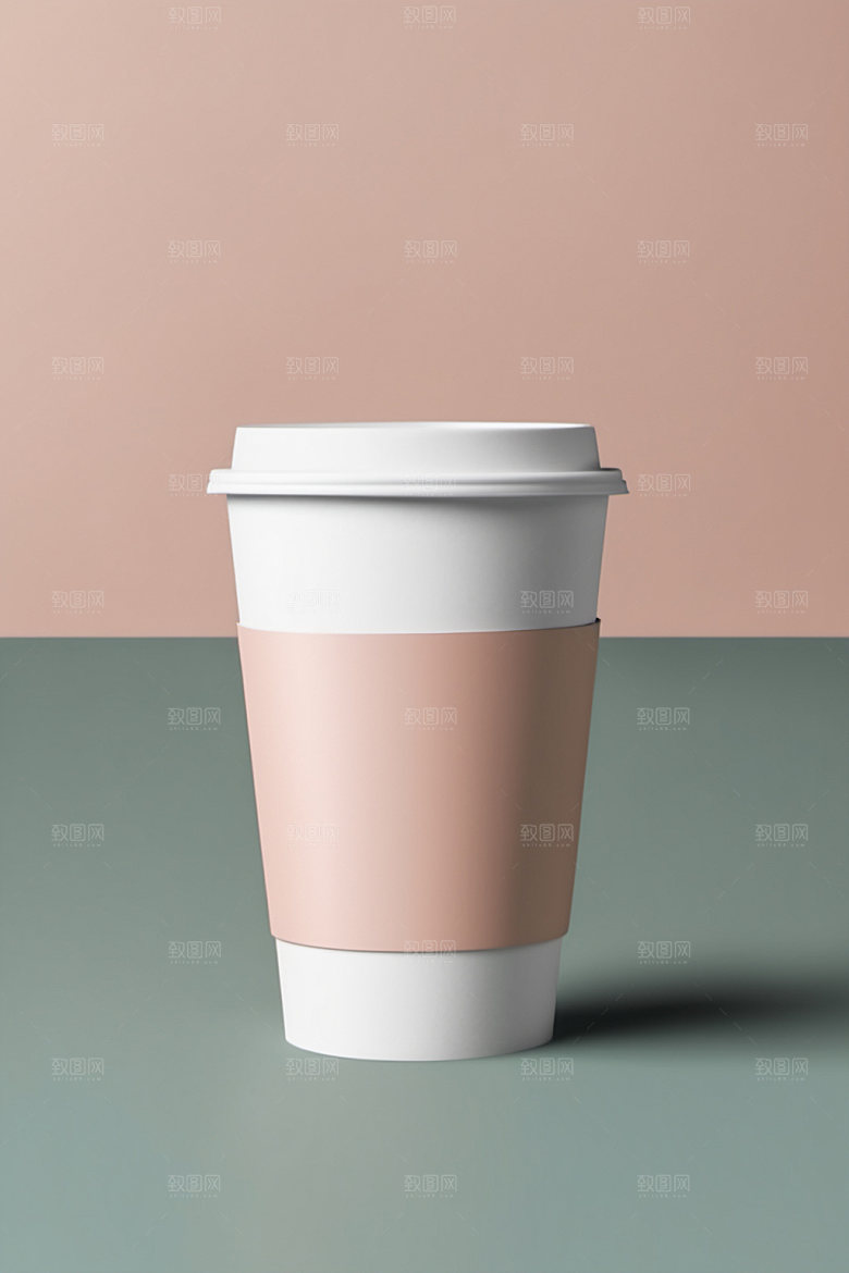 奶茶杯饮料杯大气样机