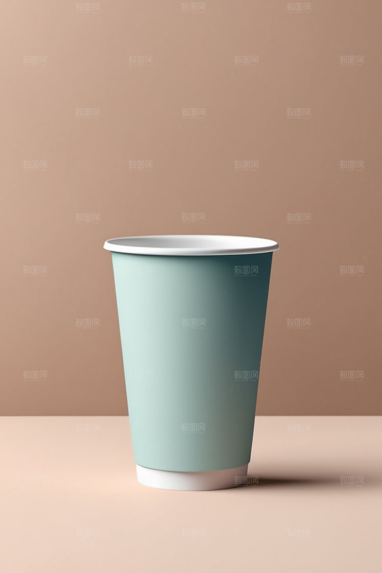 奶茶杯3D大气样机