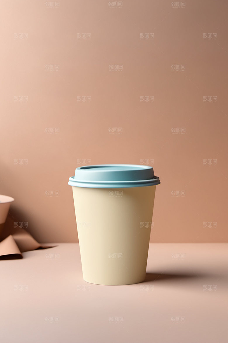 奶茶杯3D立体样机
