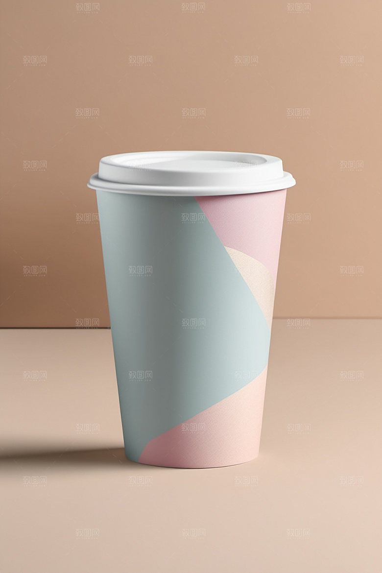 奶茶杯咖啡杯环保杯样机