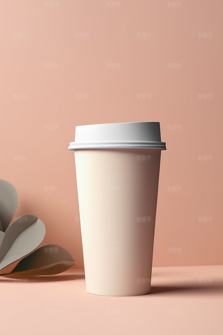奶茶杯模型咖啡杯样机