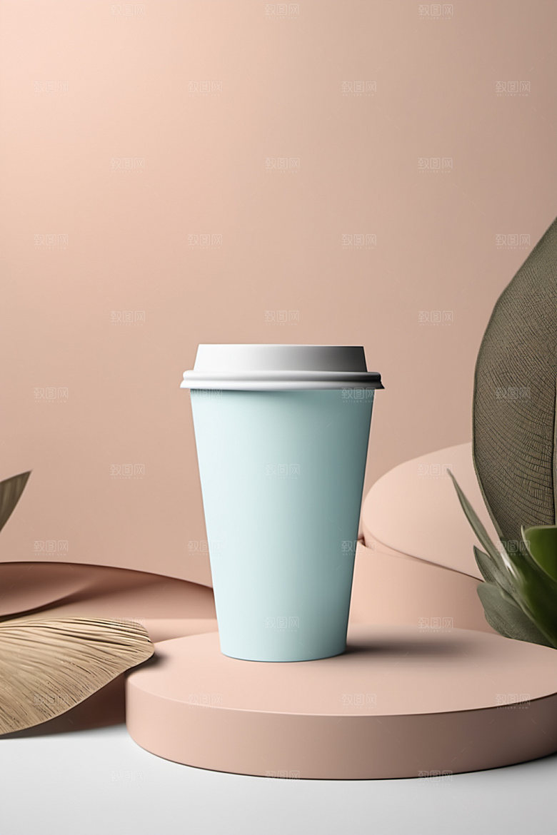 奶茶杯环保杯电商样机