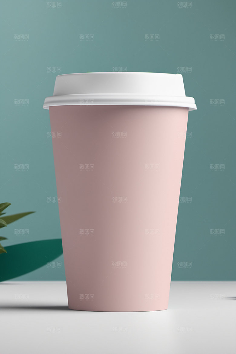 奶茶杯饮料杯大气样机