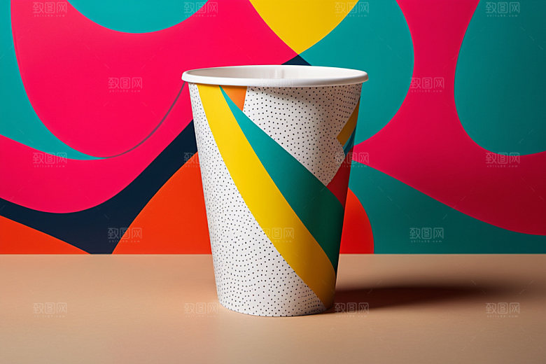 奶茶杯电商环保杯样机