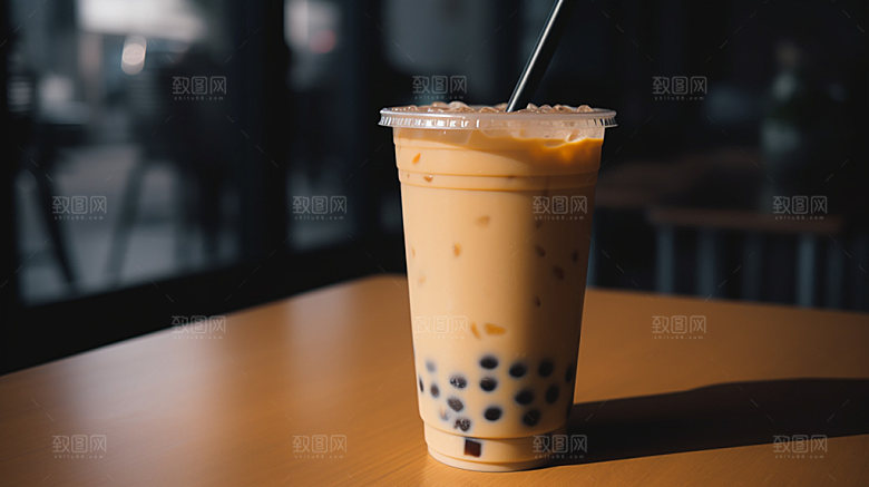 饮料杯外观设计奶茶包装样机