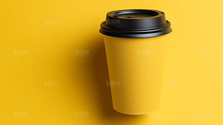 饮料杯奶茶包装模型样机