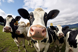 奶牛自然高清摄影图