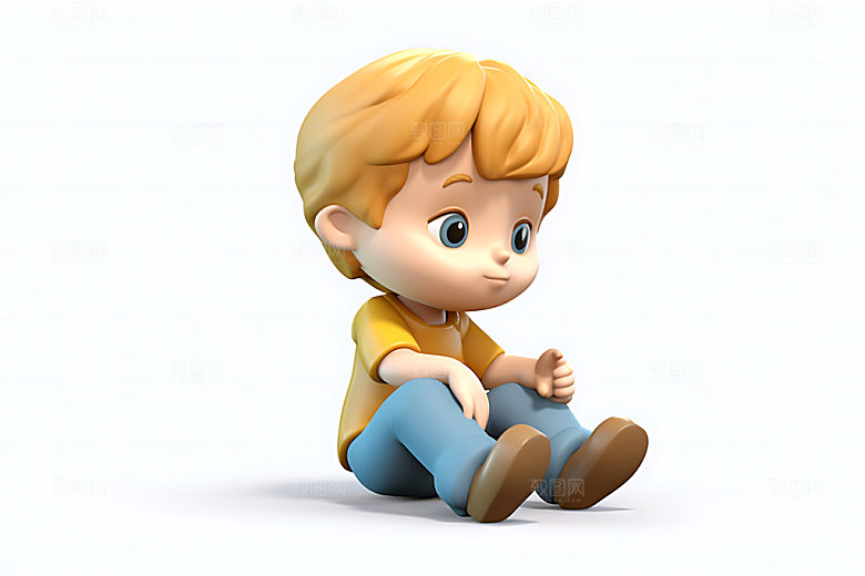 男宝宝3D可爱人物形象