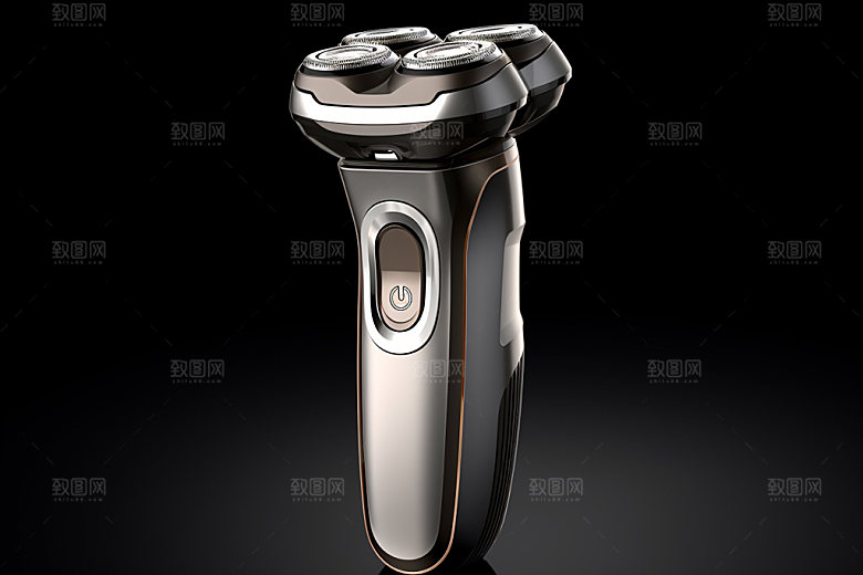 剃须刀小电器生活用品模型