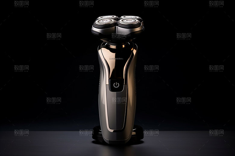 剃须刀小电器广告模型