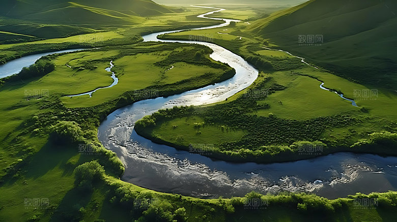 内蒙古自然风景摄影图