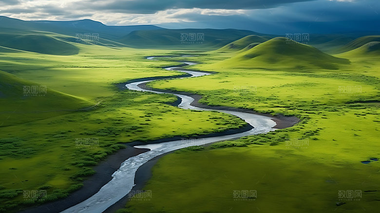 内蒙古风景自然摄影图