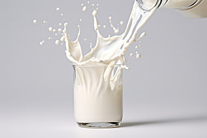 牛奶飞溅液体动感素材