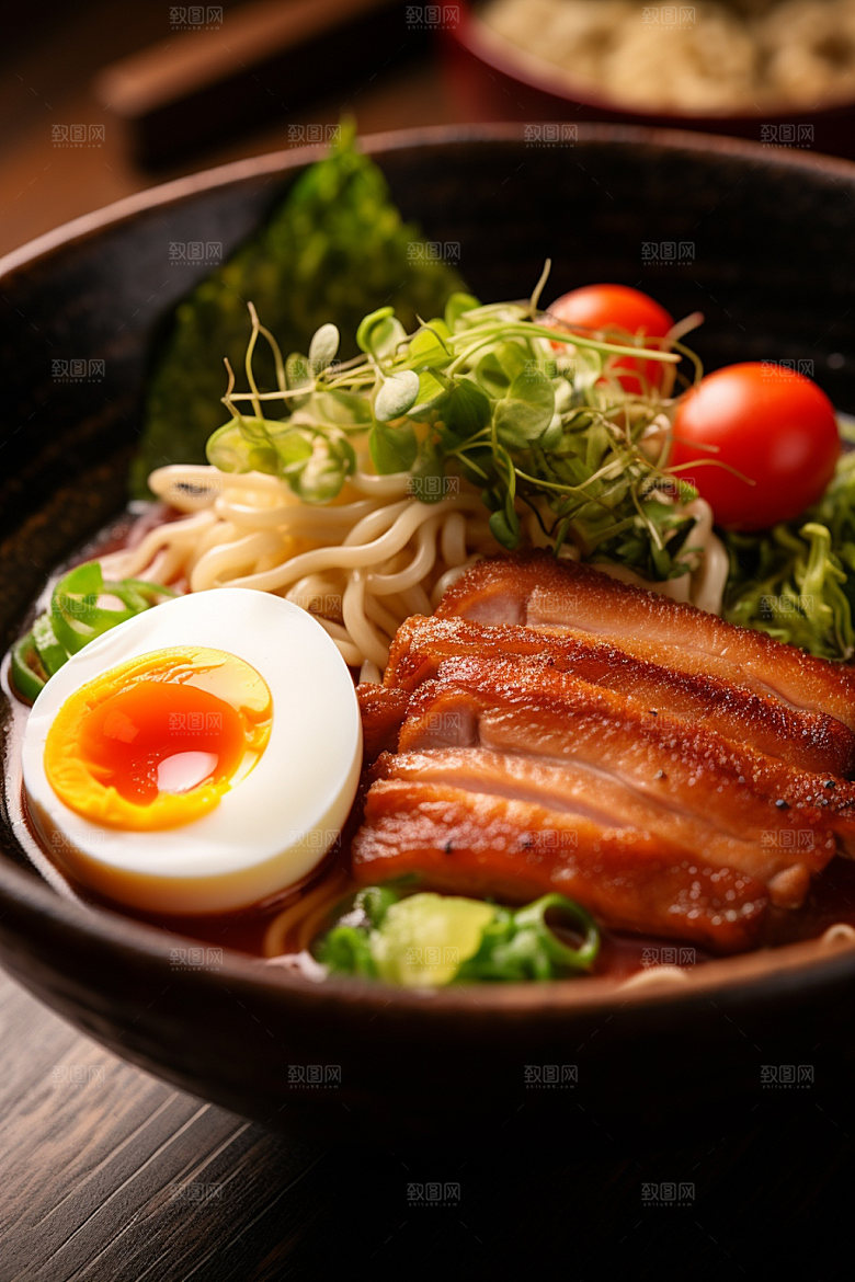 牛肉面美食摄影红烧牛肉面矢量素材
