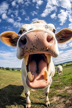 牛养牛自然摄影图