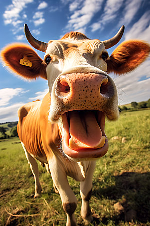 牛养牛自然摄影图