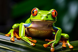 青蛙自然高清摄影图