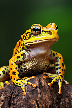 青蛙动物牛蛙摄影图