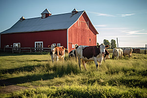 农场自然农庄摄影图