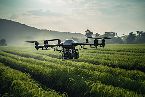 农业无人机科技高清摄影图