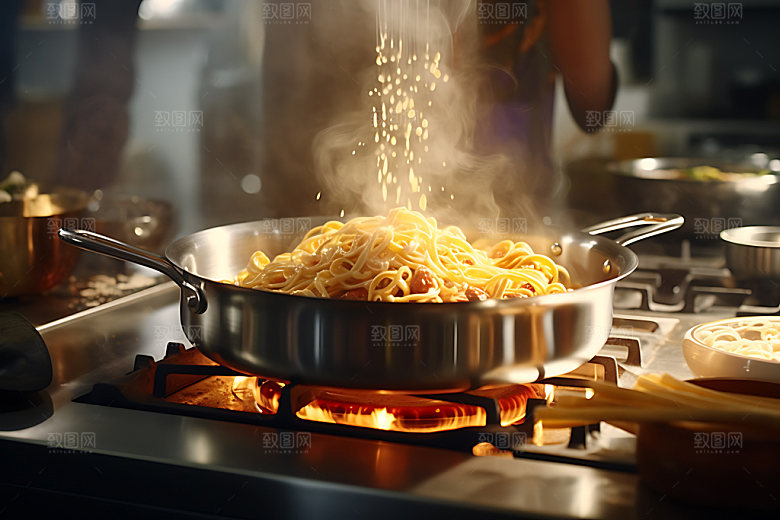 烹饪场景烧饭摄影图