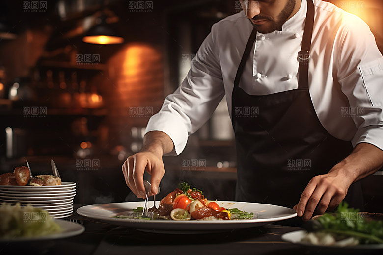 烹饪美食制作厨房摄影图