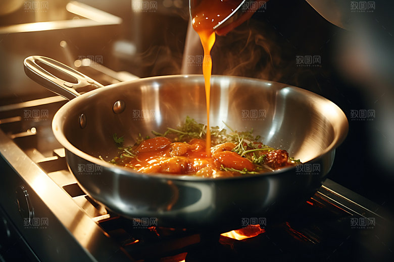 烹饪场景烧饭摄影图