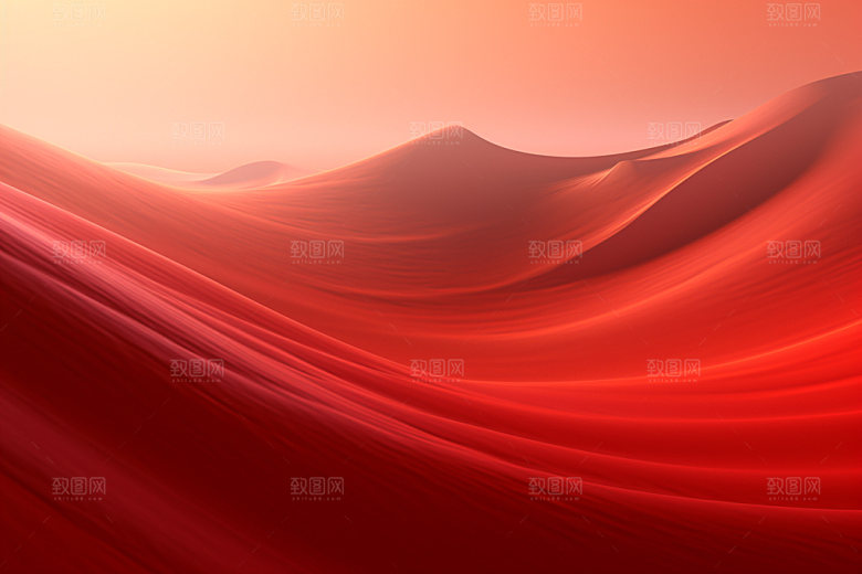 红色飘带大气党建背景图
