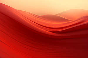 红色飘带喜庆丝滑背景图