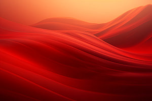 红色飘带质感展板背景图